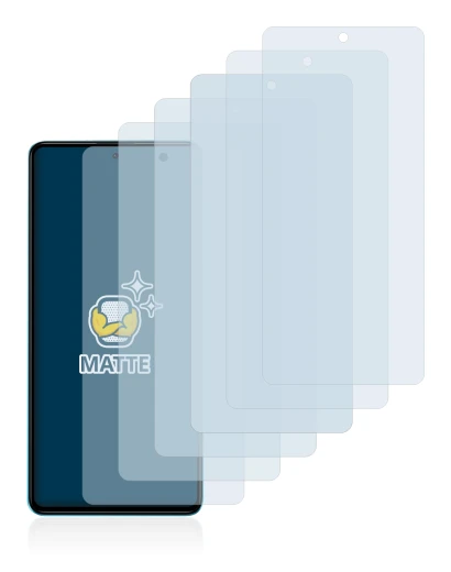 Immagine del dispositivo Xiaomi Poco X5 Pro con un'ampia varietà di protezioni per lo schermo.