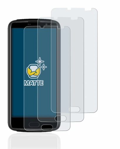 Immagine del dispositivo Beafon M7 premium con un'ampia varietà di protezioni per lo schermo.