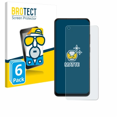Parte frontale di una confezione del prodotto con il logo del marchio BROTECT. Accanto è raffigurato il dispositivo Oppo A78 4