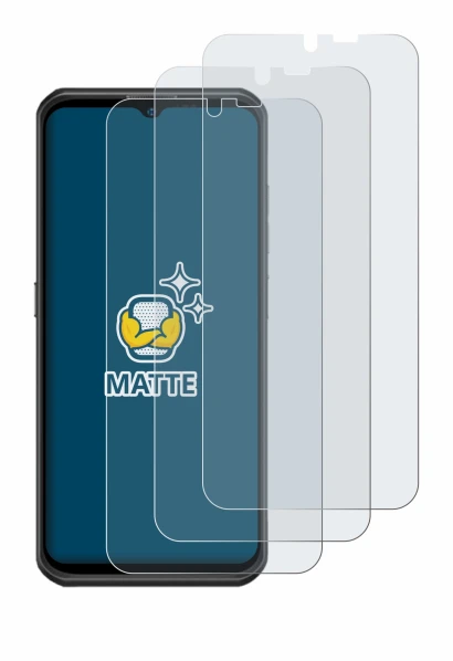 Immagine del dispositivo Ulefone Armor 17 Pro con un'ampia varietà di protezioni per lo schermo.