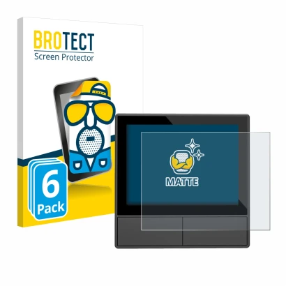 Parte frontale di una confezione del prodotto con il logo del marchio BROTECT. Accanto è raffigurato il dispositivo SONOFF NSP