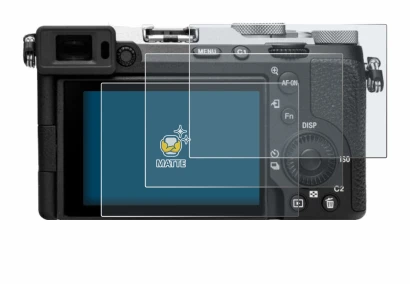 Immagine del dispositivo Sony Alpha 7C II con un'ampia varietà di protezioni per lo schermo.