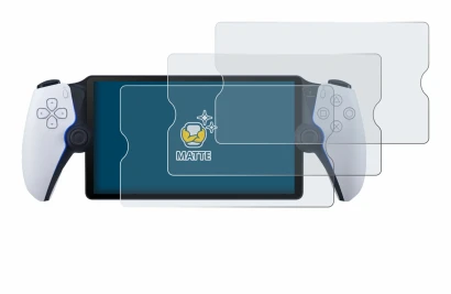 Immagine del dispositivo Sony Playstation Portal con un'ampia varietà di protezioni per lo schermo.