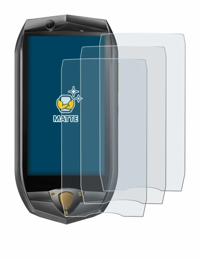 Immagine del dispositivo Oukitel K16 con un'ampia varietà di protezioni per lo schermo.