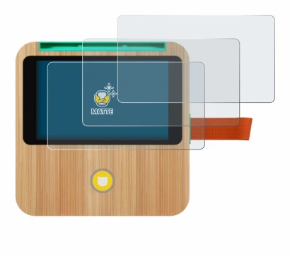 Immagine del dispositivo tigerbox Touch Plus con un'ampia varietà di protezioni per lo schermo.