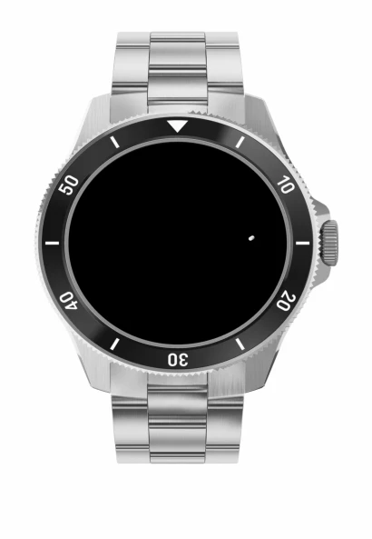 Immagine del dispositivo Withings ScanWatch Nova (42 mm) con un'ampia varietà di protezioni per lo schermo.