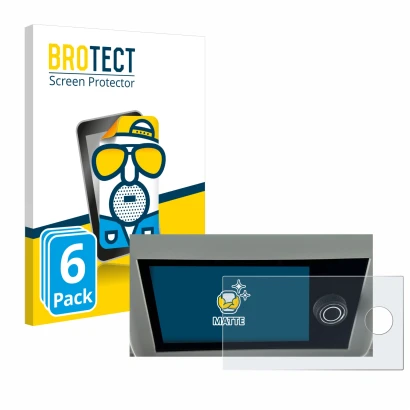 Parte frontale di una confezione del prodotto con il logo del marchio BROTECT. Accanto è raffigurato il dispositivo Volkswagen