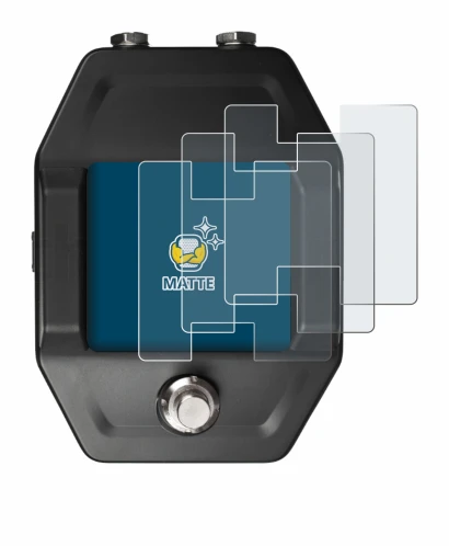 Immagine del dispositivo Shure GLXD16+ con un'ampia varietà di protezioni per lo schermo.