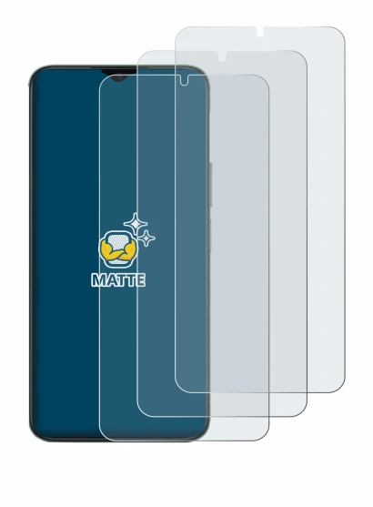Immagine del dispositivo Honor X6b con un'ampia varietà di protezioni per lo schermo.