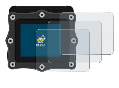 Immagine del dispositivo Shearwater Perdix dive computer con un'ampia varietà di protezioni per lo schermo.