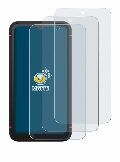 Immagine del dispositivo Gigaset GX4 Pro con un'ampia varietà di protezioni per lo schermo.