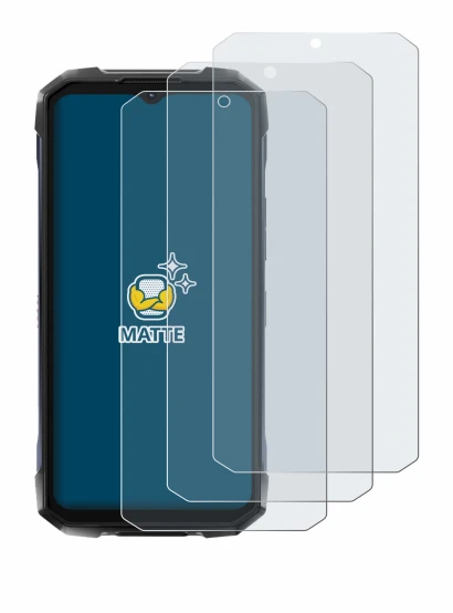 Immagine del dispositivo Hotwav Hyper 7 Pro con un'ampia varietà di protezioni per lo schermo.