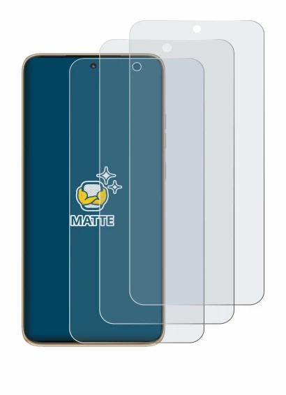 Immagine del dispositivo Motorola Edge 50 Neo con un'ampia varietà di protezioni per lo schermo.