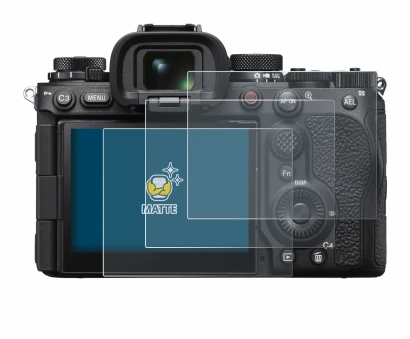 Immagine del dispositivo Sony Alpha 1 II (ILCE1M2B) con un'ampia varietà di protezioni per lo schermo.