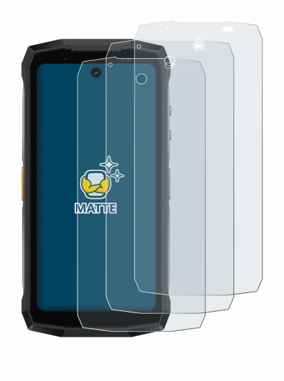 Immagine del dispositivo Ulefone Armor Mini 20 Pro con un'ampia varietà di protezioni per lo schermo.