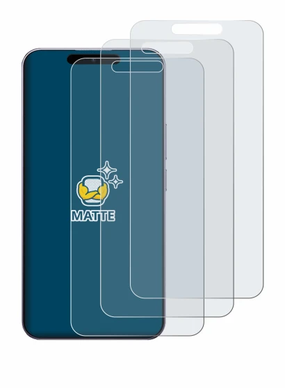 Immagine del dispositivo Oukitel P1 con un'ampia varietà di protezioni per lo schermo.