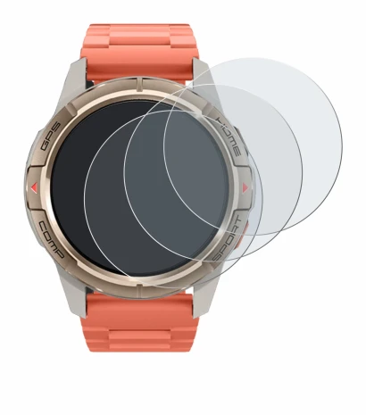 Immagine del dispositivo Xiaomi Mibro GS Active con un'ampia varietà di protezioni per lo schermo.