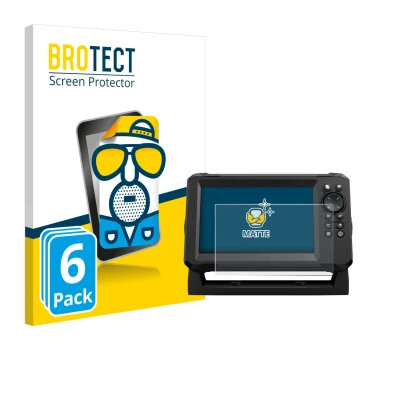 Parte frontale di una confezione del prodotto con il logo del marchio BROTECT. Accanto è raffigurato il dispositivo Lowrance E