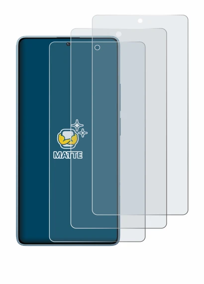 Immagine del dispositivo Xiaomi Redmi Note 14S con un'ampia varietà di protezioni per lo schermo.