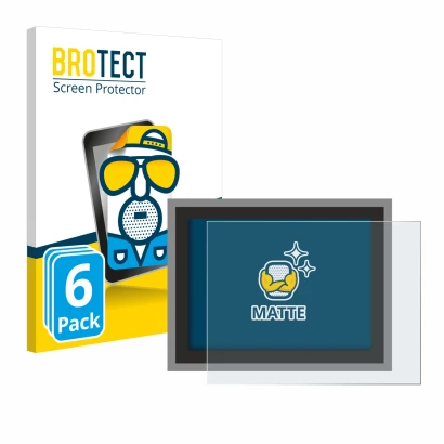 Parte frontale di una confezione del prodotto con il logo del marchio BROTECT. Accanto è raffigurato il dispositivo Megger MFT