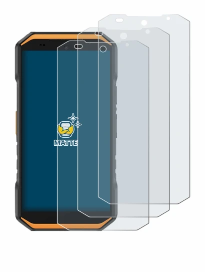 Immagine del dispositivo Ulefone Armor X32 con un'ampia varietà di protezioni per lo schermo.