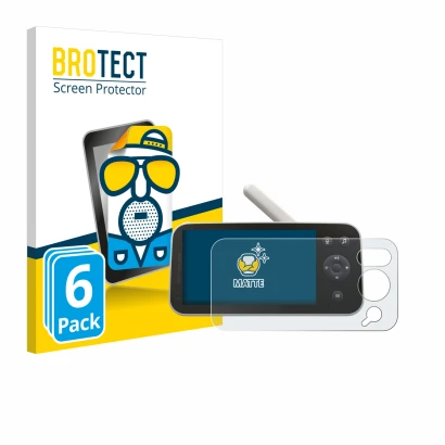 Parte frontale di una confezione del prodotto con il logo del marchio BROTECT. Accanto è raffigurato il dispositivo Philips Av