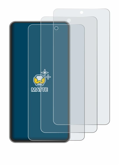Immagine del dispositivo realme GT 7T con un'ampia varietà di protezioni per lo schermo.