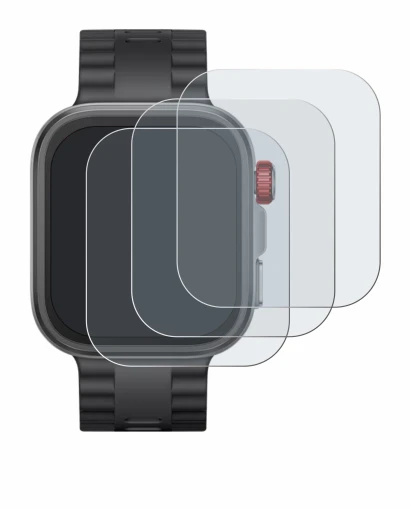 Immagine del dispositivo Huawei Watch Fit 4 Pro con un'ampia varietà di protezioni per lo schermo.