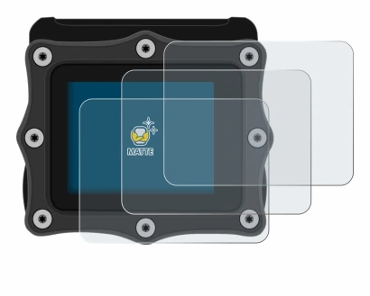 Immagine del dispositivo Shearwater Perdix 2 con un'ampia varietà di protezioni per lo schermo.