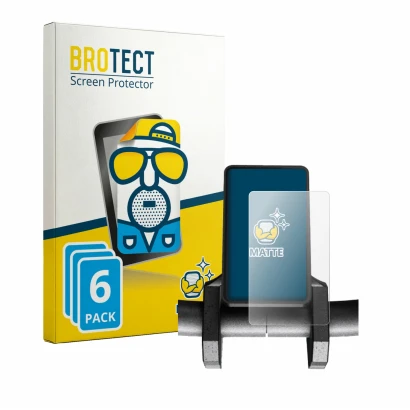 Parte frontale di una confezione del prodotto con il logo del marchio BROTECT. Accanto è raffigurato il dispositivo Joyor S5 V