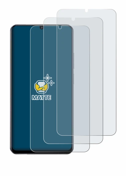 Immagine del dispositivo realme Note 70T con un'ampia varietà di protezioni per lo schermo.