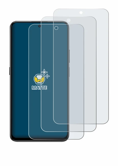 Immagine del dispositivo Honor 400 Smart 4G con un'ampia varietà di protezioni per lo schermo.