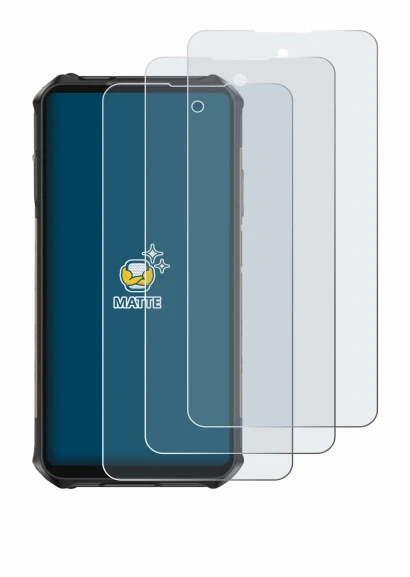 Immagine del dispositivo Ulefone Armor X16 Pro con un'ampia varietà di protezioni per lo schermo.