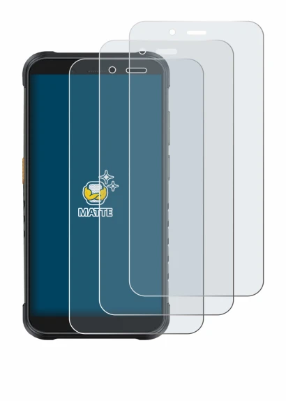 Immagine del dispositivo Ulefone RugKing con un'ampia varietà di protezioni per lo schermo.