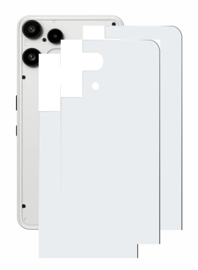 Immagine del dispositivo Nothing Phone (3a) Lite (Posteriore) con un'ampia varietà di protezioni per lo schermo.