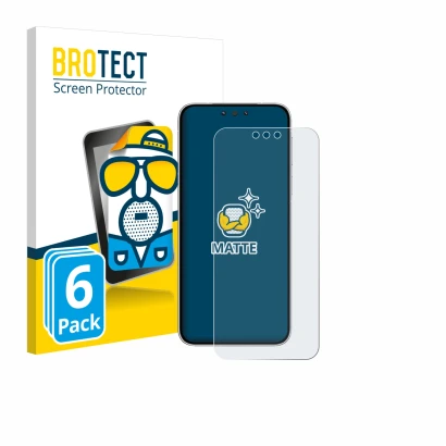 Parte frontale di una confezione del prodotto con il logo del marchio BROTECT. Accanto è raffigurato il dispositivo Huawei Mat