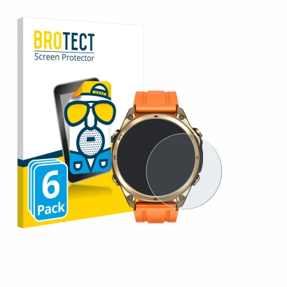 Parte frontale di una confezione del prodotto con il logo del marchio BROTECT. Accanto è raffigurato il dispositivo Doogee Any