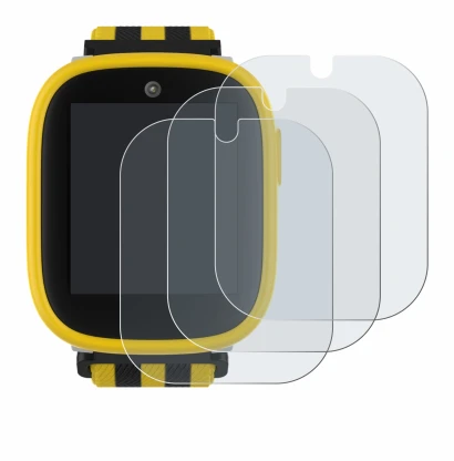 Immagine del dispositivo Xplora X6 Play BVB-Edition con un'ampia varietà di protezioni per lo schermo.