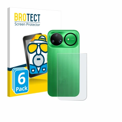 Parte frontale di una confezione del prodotto con il logo del marchio BROTECT. Accanto è raffigurato il dispositivo Huawei Nov