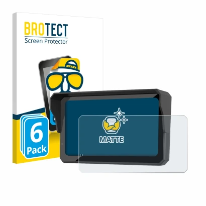 Parte frontale di una confezione del prodotto con il logo del marchio BROTECT. Accanto è raffigurato il dispositivo Carpuride 