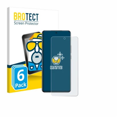 Parte frontale di una confezione del prodotto con il logo del marchio BROTECT. Accanto è raffigurato il dispositivo realme Neo