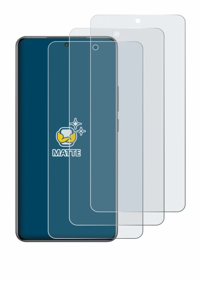 Immagine del dispositivo realme Neo 8 con un'ampia varietà di protezioni per lo schermo.
