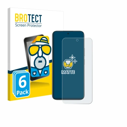Parte frontale di una confezione del prodotto con il logo del marchio BROTECT. Accanto è raffigurato il dispositivo realme C85