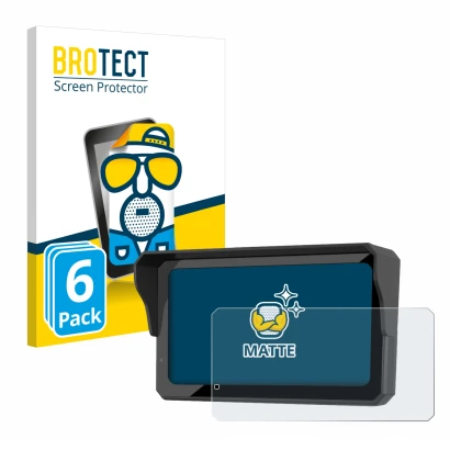 Parte frontale di una confezione del prodotto con il logo del marchio BROTECT. Accanto è raffigurato il dispositivo Carpuride