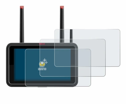 Immagine del dispositivo Atomos Ninja TX con un'ampia varietà di protezioni per lo schermo.