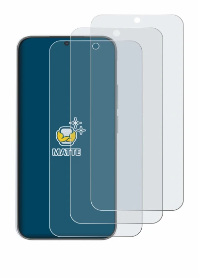 Immagine del dispositivo Huawei Nova 14 Lite con un'ampia varietà di protezioni per lo schermo.