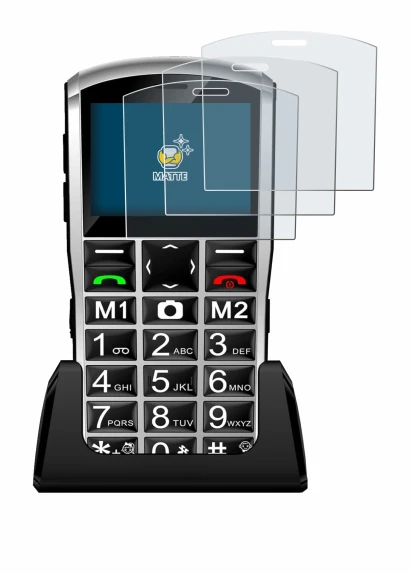 Immagine del dispositivo Artfone A400 Pro 4G con un'ampia varietà di protezioni per lo schermo.