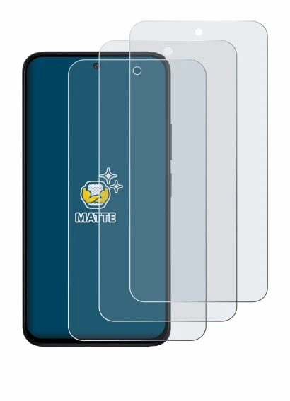 Immagine del dispositivo Xiaomi Poco M8s con un'ampia varietà di protezioni per lo schermo.