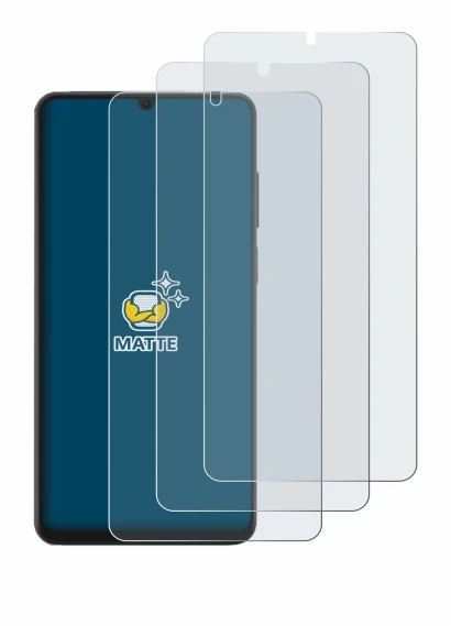 Immagine del dispositivo Honor X6d con un'ampia varietà di protezioni per lo schermo.