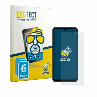 Parte frontale di una confezione del prodotto con il logo del marchio BROTECT. Accanto è raffigurato il dispositivo Invens NOT
